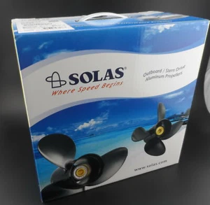 Solas Amita 3 Propeller Hélice for HONDA & YAMAHA Outboard 3311-116-14 3X11.6X14 - Picture 1 of 3