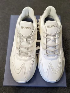 BRAND NEW MAZINO PRISM-007 LOW TOP SNEAKERS WHITE - Bild 1 von 5