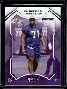 2021 Panini Playoff #250 Christian Darrisaw Kickoff - Picture 1 of 2