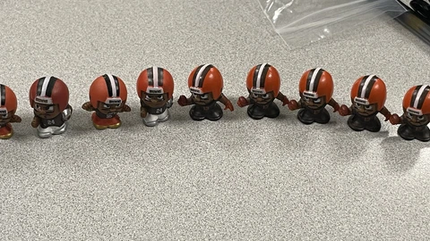 TEENYMATES NFL Lot Of 9 Cleveland Browns Figures Mix Cover