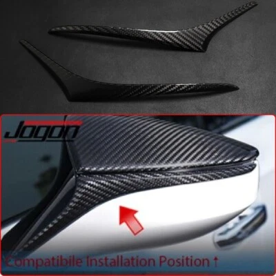 Tapa de cubierta de espejo retrovisor lateral de carbono para Lexus IS350 IS300 ES300 LS500 RC300 LC UX Foto 1 de 4