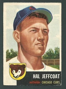 Hal Jeffcoat Chicago Cubs 1953 Topps Card #29 - Picture 1 of 1