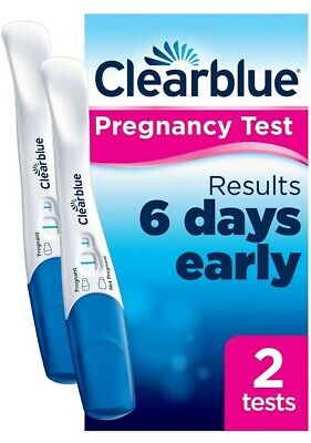 Clearblue Early Detection Pregnancy Test - Ultra Early (10 MIU), Results 6 Days • 10.71€