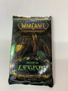 World Of Warcraft Trading Cards - MARCH OF THE LEGION (New-unopened 19 Game Card - Picture 1 of 2