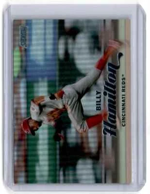 Радужная фольга 2017 Stadium Club Billy Hamilton 05/25 Cincinnati Reds No277 - Изображение 1 из 2