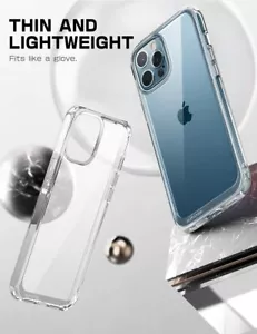 SUPCASE per iPhone13 Pro Max 6,7" 2021 Custodia Slim Trasparente Antiurto - Foto 1 di 30