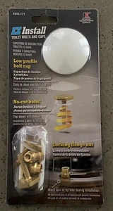 Pernos de inodoro Keeney y cubiertas de tapa blancas K835-171 bajo perfil fácil de limpiar - Nuevo - Imagen 1 de 2