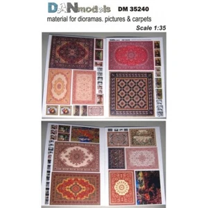 Dan Models 35240 Scale 1:35 Material for Dioramas Pictures and Carpets cardboard - Picture 1 of 6