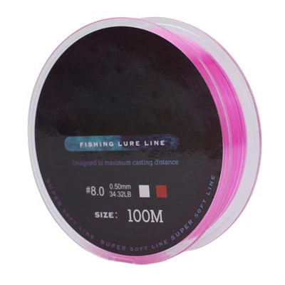 Línea de Pesca Transparente Manejo Excepcional 100m Líder Fluorocarbono Foto 1 de 4