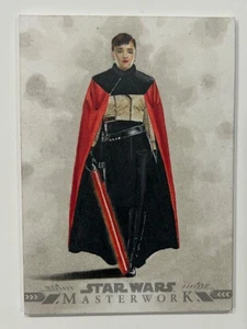 2022 Topps QI’RA Crimson Dawn Star Wars Masterwork Angel Aviles Auto Sketch 1/1 - Picture 1 of 6