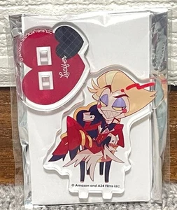 Hazbin Hotel Lucifer Mini Acryl Standfigur Animate Cafe 2025 Japan NEU - Bild 1 von 1