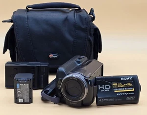 Sony Handycam HDR-XR105E 80GB HDD 1080p HD Digital Camcorder With Accessories - Picture 1 of 10