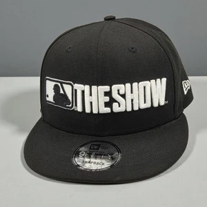 Cappello Berretto MLB The Show 21 Jackie Robinson New Era 9FIFTY Snapback OSFM Nero - Foto 1 di 8