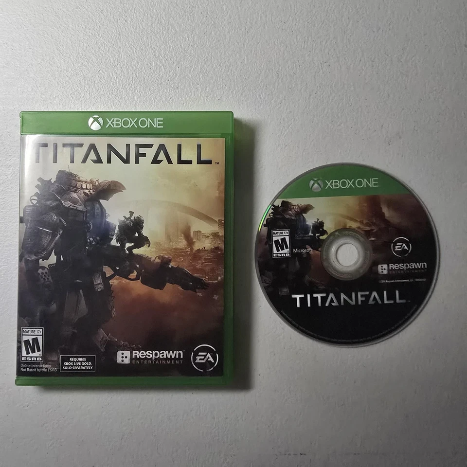 Videojuego Titanfall Xbox One con estuche y disparo de disco Respawn EA probado Foto 1 de 2