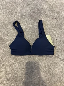 Women’s blue H&M bikini top size 8 - Picture 1 of 3
