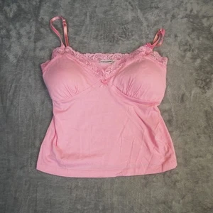 Vintage Y2K No Boundaries Babydoll Cami Tank Top Junior Gr. L Spitze Vampir Mean Girl - Bild 1 von 11