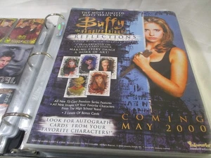 BUFFY THE VAMPIRE SLAYER REFLECTIONS BASE CARD SET & 5 PROMO AND INSERTS & PAGE - Picture 1 of 10