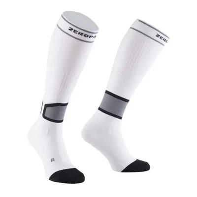 ZEROPOINT Intense 2.0 High Compression Sock White and Grey - SAVE 60% - Image 1 of 4