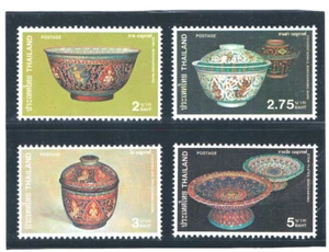 THAILAND 1980 Bencharongwares  - Picture 1 of 1