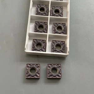 Insertos de torneado de carburo 10 piezas herramientas de corte CNC SNMG432 SNMG120408-MA 15TF - Imagen 1 de 5