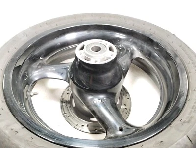 Llanta trasera Buell M2 X1 S1 Cyclone 1997 recta (sin neumático) 17" X 5 negra Foto 1 de 4