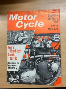 MOTOR CYCLE UK MAGAZINE 4 MAY 1967 - SCOTTISH SIX DAYS TRIAL (LL) - Picture 1 of 8