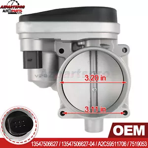 OEM Throttle Body Assy For 2002 2003 2004 2005 BMW 745I / 2004 2005 2006 BMW X5 - Picture 1 of 11