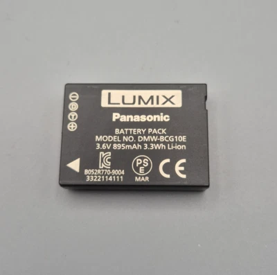 Genuine Panasonic LUMIX DMW-BCG10E 3.6V Battery - LUMIX DMC-TZ8 TZ10 TZ25 - Image 1 of 4