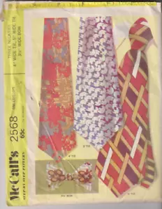 2568 McCALLS - TIES & BOW TIE - Picture 1 of 2