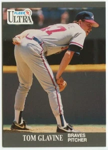 1991 Fleer Ultra #5 Tom Glavine Atlanta Braves - Bild 1 von 2