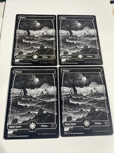 MTG - Full Art / Showcase Lands (Playsets of 4): Innistrad: MID & VOW - M/NM - Picture 1 of 5