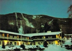Tarjeta postal de esquí VT Londonderry Lodge @ Magic Mountain 1980 4x6 C31 - Imagen 1 de 2