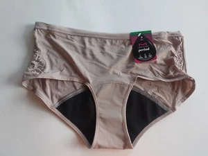 Maidenform Hipster Period Light Protection Wicking Stay Dry Underwear Size L - Picture 1 of 4