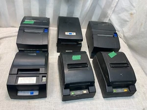 6 pC Lot Thermal Receipt Printer Citizen CD-S500A EPSON CT-S300 & M65TA AS IS - Imagen 1 de 15
