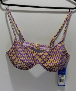 Adidas Originals Damen Monogram Bikini Oberteil Gr. L (16-18) - Bild 1 von 18