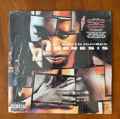 Busta Rhymes - Genesis (2001) 2x LP Vinyl - Sealed, Hype Sticker, First Press - Image 1 of 2