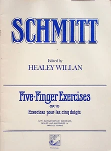 Piano Schmitt 5 Finger Exercises op.16 Sheet Music Song Book - Picture 1 of 5