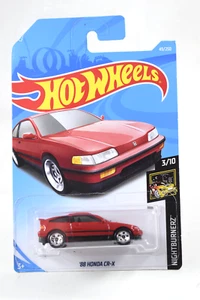 Hot Wheels Nightburnerz Red 1988 Honda CRX 2/5 2020 1/64 Diecast - Imagen 1 de 4