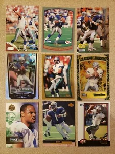 Warren Moon HOF - NICE 9 CARD LOT Seattle Seahawks / Washington Huskies - Photo 1 sur 3