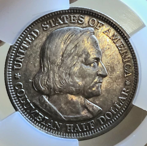 1892 PROOF Columbian Commemorative Half Dollar *EXTREMELY RARE!* LOTS MORE COINS Cover