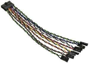 Supermicro CBL-0084L 15cm 16-Pin Front Control Panel Split / Extension Cable - Picture 1 of 1