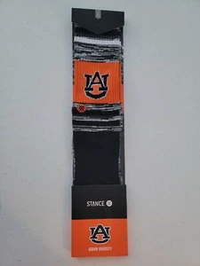 STANCE Auburn Tigers Varsity Crew Socks Men's Size Large 9-12 NEW IN PACKAGE ! - Picture 1 of 4