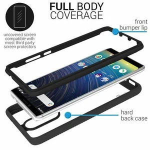 LG Stylo 6 Shockproof TPU Clear Bumper Or Combo with Tempered Glass - Picture 1 of 9
