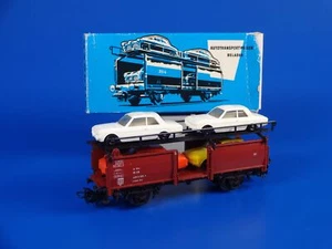 MARKLIN H0 - 4613 - TRUCK LOADED WITH MOTOR CARS - FORD 17 M / LN - Picture 1 of 4