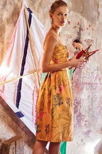 NWT ANTHROPOLOGIE Botanica Dress by JAMES COVIELLO, 0, 2, 4, 6, 8, Party Season - Picture 1 of 5