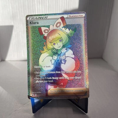 Klara (Secret) 217/198 Swsh06: Sword & Shield - Chilling Reign Holo - Image 1 of 2