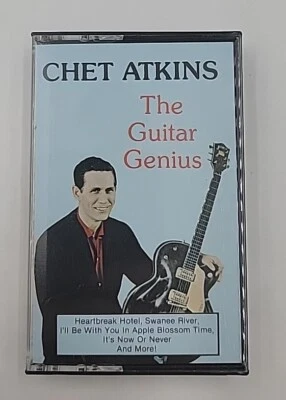 Chet Atkins: The Guitar Genius (1985, Cassette Tape) RCA Records - VG Condition  - Image 1 of 4