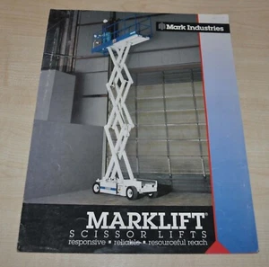 Folleto folleto de elevación de tijera Terex Mark Industries Marklift - Imagen 1 de 2