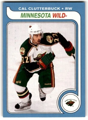 2008-09 O-Pee-Chee '79-80 Retro Cal Clutterbuck #732 Minnesota Wild - Image 1 of 2