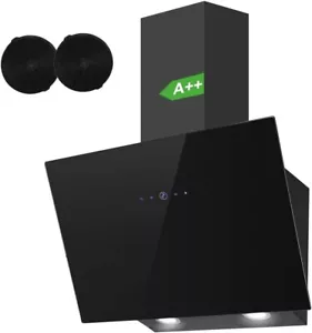 SNDOAS Cooker Hood 60cm, A++ Kitchen Extractor Hood 550m³/h with Carbon Filters - Picture 1 of 8